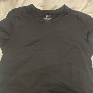 GAP Black Vintage Crew Tee